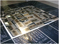 Exposition /installation REGARDS de MCBOH aux Ateliers Extraordinaires Lenglart