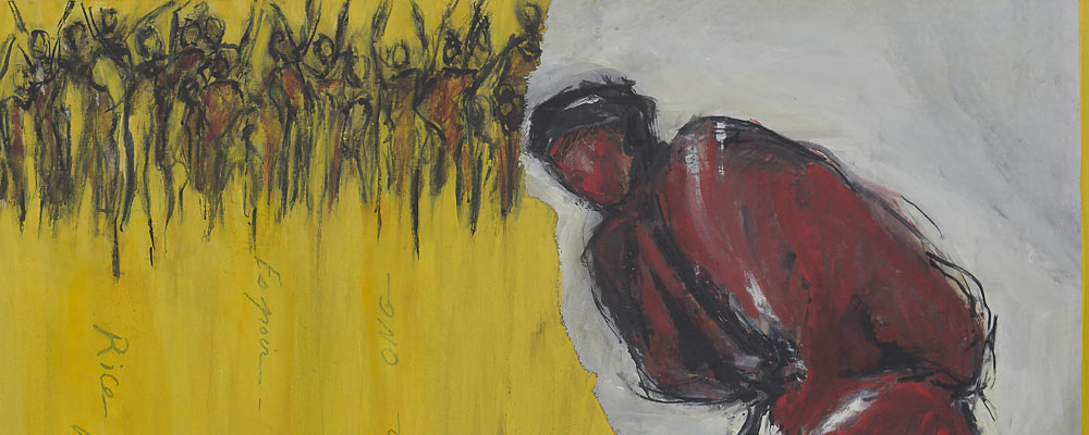 Peinture contemporaine par MCBOH peintre plasticien Marie Claude Bohnenblust Lenglart